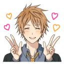 ✌ emoji Fun life of Boy Student 3 & 4 Telegram sticker 12 of 81