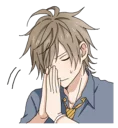 🙏 emoji Fun life of Boy Student 3 & 4 Telegram sticker 9 of 81