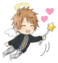 😇 emoji Fun life of Boy Student 3 & 4 Telegram sticker 21 of 81