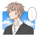 😐 emoji Fun life of Boy Student 1 & 2 Telegram sticker 7 of 81