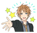 ✋ emoji Fun life of Boy Student 3 & 4 Telegram sticker 13 of 81