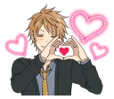 ❤ emoji Fun life of Boy Student 3 & 4 Telegram sticker 5 of 81