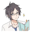 📖 emoji Fun life of Boy Student 1 & 2 Telegram sticker 22 of 81