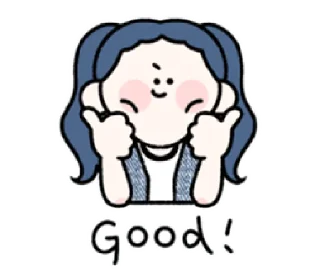 👍 emoji bff 4 life | @cutestickers4you Telegram sticker 12 of 31