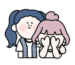 ☹️ emoji bff 4 life | @cutestickers4you Telegram sticker 24 of 31