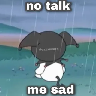 😤 emoji mood biru @ijiniji Telegram sticker 7 of 61