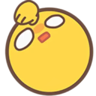😐 emoji Bili 小黄豆 @zigou23 Telegram sticker 12 of 111