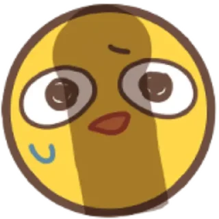 😐 emoji Bili 小黄豆 @zigou23 Telegram sticker 5 of 111
