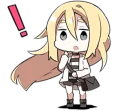 😝 emoji Angels of Death Telegram sticker 6 of 40