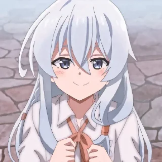 ⌨ emoji Elaina ~ CR : Google Telegram sticker 7 of 19