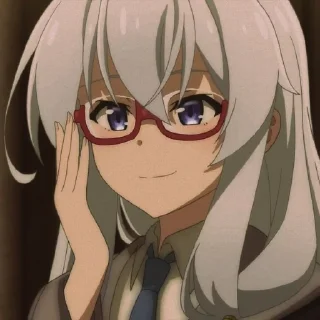 ⌨ emoji Elaina ~ CR : Google Telegram sticker 17 of 19