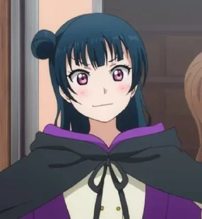 🍬 emoji Yoshiko Tsushima—Love live Telegram sticker 5 of 20