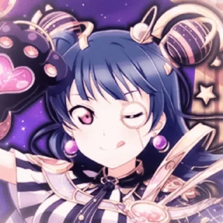 Sticker from Yoshiko Tsushima—Love live