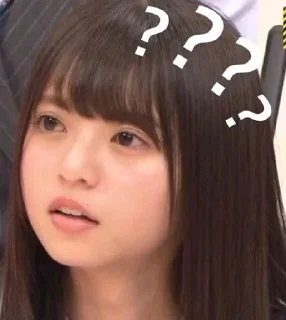 ❔ emoji 呆頭飛鳥1號 Telegram sticker 5 of 96