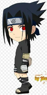 😃 emoji Sasuke Telegram sticker 19 of 40
