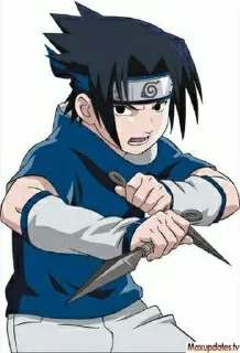 😠 emoji Sasuke Telegram sticker 22 of 40