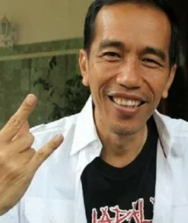 😎 emoji Jokowi oppa Telegram sticker 8 of 15