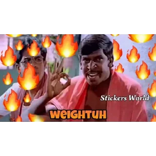 🔥 emoji @stickersworld_offl Vadivelu Stickers Telegram sticker 15 of 20