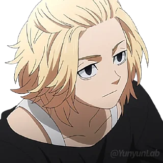 😕 emoji Tokyo Revengers @Y2LAB Telegram sticker 17 of 108