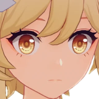 😨 emoji Genshin impact Telegram sticker 10 of 45