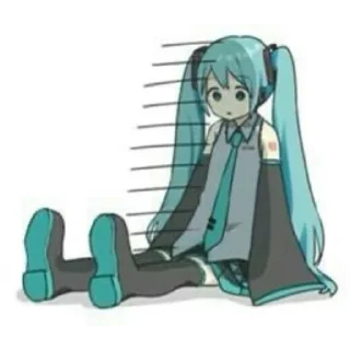 🖼 emoji Miku Telegram sticker 6 of 60