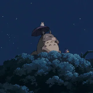 Sticker from My Neighbor Totoro 🌲 // @Anime_Sticker_noob