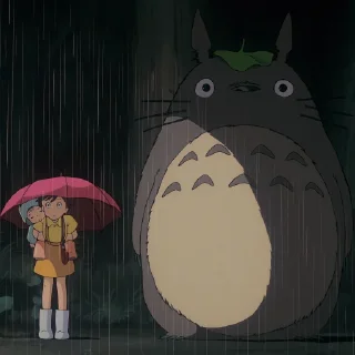 🌲 emoji My Neighbor Totoro 🌲 // @Anime_Sticker_noob Telegram sticker 12 of 57