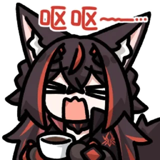 🤮 emoji 曦月月 @zhaxia_cn Telegram sticker 10 of 16