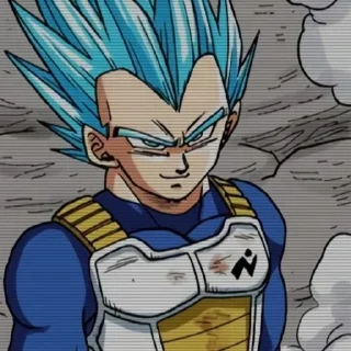 🌟 emoji Vegeta :: @Hanim1O Telegram sticker 12 of 120