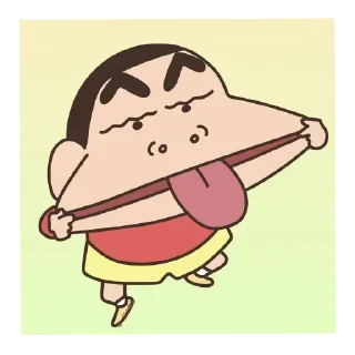 😛 emoji shinchan nya kaell Telegram sticker 13 of 120
