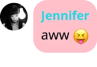 😝 emoji J Telegram sticker 11 of 16