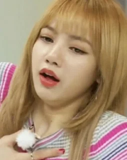 ⁉️ emoji Lalisa Manoban 💎 by @gxnnnd Telegram sticker 8 of 10