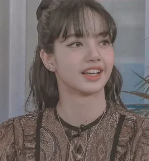 ⚓️ emoji Lalisa manoban | by : @Tikelnysun Telegram sticker 9 of 28