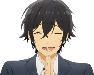 😊 emoji Horimiya Izumi Telegram sticker 14 of 26