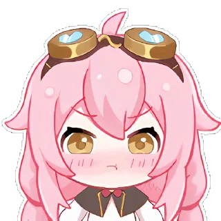 😡 emoji 永雏塔菲QQ装扮 @TaffySticker Telegram sticker 5 of 62