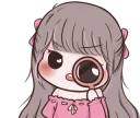🧐 emoji Baby Chubby Girl [ ENG Ver. ] @bistic Telegram sticker 9 of 40