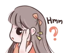 👂 emoji Baby Chubby Girl [ ENG Ver. ] @bistic Telegram sticker 24 of 40