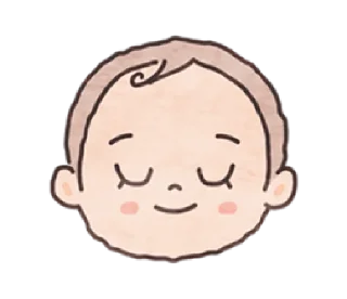 😌 emoji xoxo baby | @cutestickers4you Telegram sticker 11 of 24