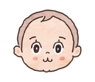 🙂 emoji xoxo baby | @cutestickers4you Telegram sticker 5 of 24