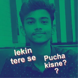 🕶️ emoji Chaman Chutiya Log Telegram sticker 9 of 34
