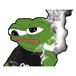 🚬 emoji Pepe Telegram sticker 18 of 78
