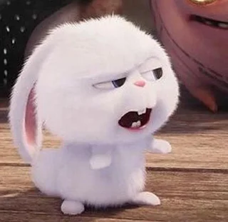 😒 emoji BUNNY Telegram sticker 20 of 34