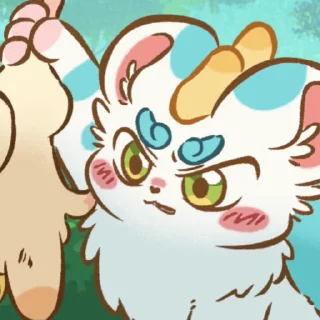 😾 emoji 有兽焉非官方動图 ② @FB_Stickers Telegram sticker 24 of 50