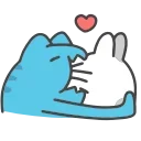 💋 emoji 咖波 動態③ @Capoo_Stickers Telegram sticker 10 of 20