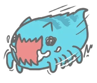 💨 emoji 咖波 靜態 - Classic&奶泡貓 @Capoo_Stickers Telegram sticker 8 of 120