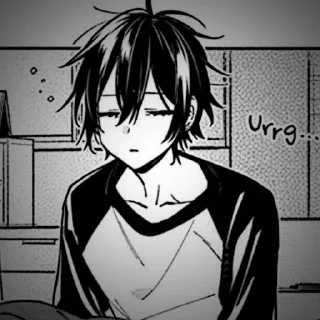 🖇 emoji Miyamura % @cznamorol @xyaanfei Telegram sticker 15 of 30