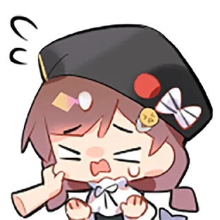 😀 emoji 七海Nana7mi VR表情包 Telegram sticker 7 of 10