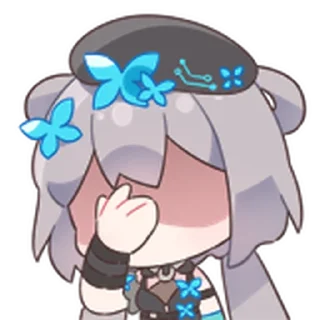 🤦‍♀️ emoji 洛天依9th生日纪念 Telegram sticker 7 of 15