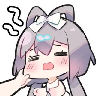 😊 emoji 洛天依8th生日纪念 Telegram sticker 7 of 10