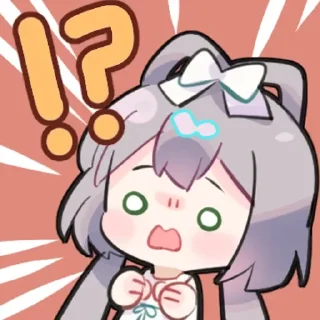 ⁉️ emoji 洛天依8th生日纪念 Telegram sticker 10 of 10